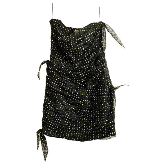 Philosophy Di Lorenzo Serafini Polka Dot Strapless Mini Dress, 8, New with tag - Picture 3 of 15
